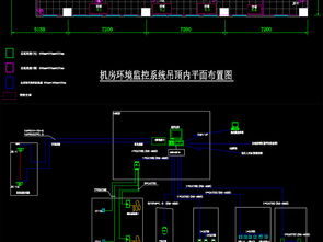 供电公司地调自动化调度机房工程深化施工图CAD弱电智能化设计平面图下载 CAD图纸图片大全 编号 17535576