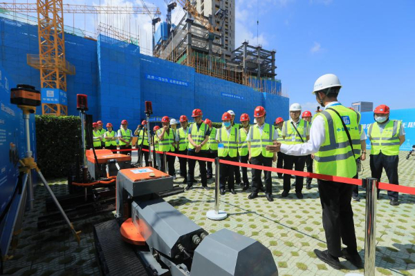 深圳自贸时代中心项目迎来全国房屋市政安全生产及智能建造观摩
