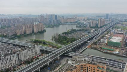 亚运会重点配套工程绍兴于越智慧快速路正式通
